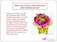 Where can I find an Online Florist that offers the best service?