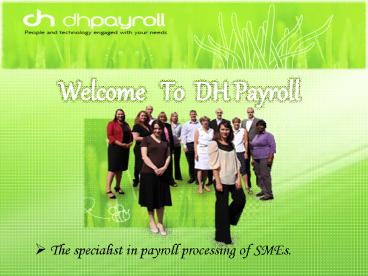 Specialist Payroll services Company in London