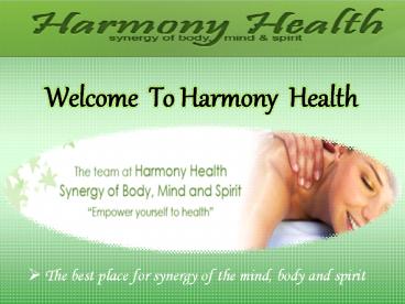 Shiatsu Massage Clinic in Sydney