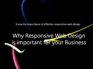 why responsive web design is good for seo