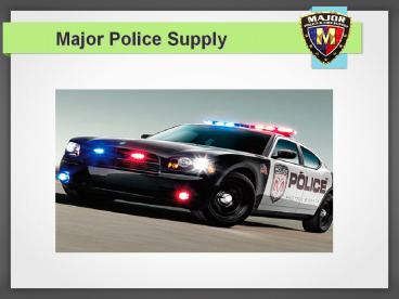 Emergency Vehicle Lights:  Some Information about them