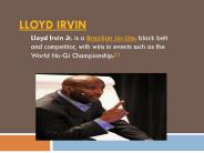 lloyd irvin