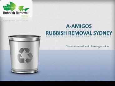 Waste Removal Services in Sydney