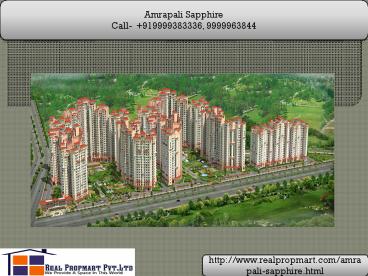 Amrapali Sapphire Resale Apartments Noida