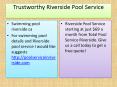 pool service riverside ca PowerPoint PPT Presentation