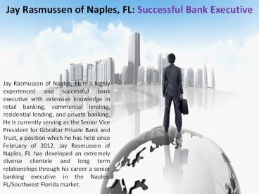 Jay Rasmussen Naples, FL