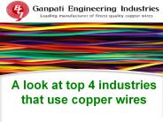 Bunched tin coated copper wire