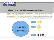 Get Advanced OLM to PST Converter Tool