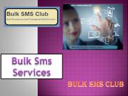 Bulk sms Service Provider in India