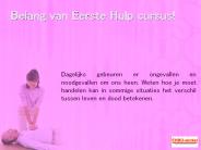 Belang van Eerste Hulp cursus!