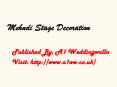 Mehndi Stage Decoration PowerPoint PPT Presentation