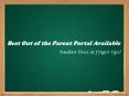 Best out of the parent portal available! PowerPoint PPT Presentation