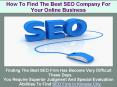 How To Find The Best SEO Company For Online Your Business PowerPoint PPT Presentation
