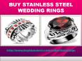 BUY STAINLESS STEEL WEDDING RINGS