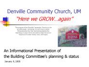 Denville Community Church, UM 