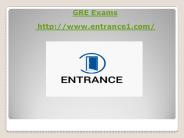Entrance Exams GRE Classes India