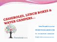 CASSEROLES, LUNCH BOXES & WATER CAMPERS… PowerPoint PPT Presentation