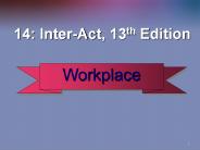 Communicating in the Workplace