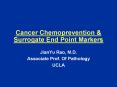 Cancer Chemoprevention PowerPoint PPT Presentation