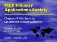 IEEE Industry Applications Society PowerPoint PPT Presentation