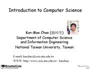 Introduction to Computer Science
