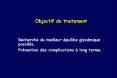 Objectif du traitement PowerPoint PPT Presentation