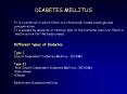 DIABETES MELLITUS PowerPoint PPT Presentation