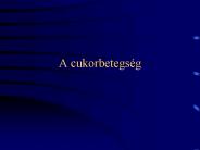 A cukorbetegs