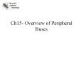 Ch15- Overview of Peripheral Buses PowerPoint PPT Presentation