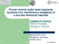 Power control under best response dynamics for interference mitigation in a two-tier femtocell network PowerPoint PPT Presentation