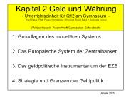 Kapitel 2 Geld und W