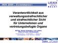 Verantwortlichkeit aus verwaltungsstrafrechtlicher und strafrechtlicher Sicht f PowerPoint PPT Presentation