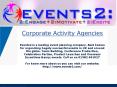Corporate Events Agencies PowerPoint PPT Presentation