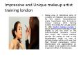 Makeup Artist Training London PowerPoint PPT Presentation