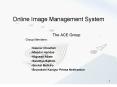 Online Image Management System PowerPoint PPT Presentation