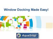 Window Docking Made Easy! AquaSnap