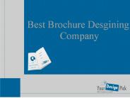 Creative Brochure Designing Services - YourDesignPick