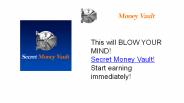 Secret Money Vault