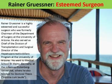 Rainer Gruessner (1)