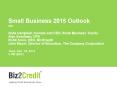 Biz2credit Small Business 2015 Outlook Webinar PowerPoint PPT Presentation