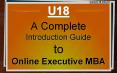 Online Executive MBA - U18 Complete Guide PowerPoint PPT Presentation