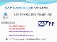 Sap pp online training classes PowerPoint PPT Presentation