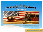 McCarty & McCarty ATTORNEYS AT LAW