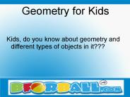 Teach Geometry for Kids - Bforball