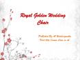 Gold Wedding Chair for Hire – Wedding Chairs - A1 Weddingwalla PowerPoint PPT Presentation