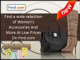 Find a wide selection of Womens Accessories And More At Low Prices On Find.com