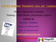 Sap Ps Online Training in Hyderabad