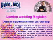 Wedding Magician in London