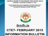 CTET 2015 Online Form