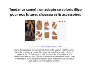 Tendance camel